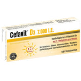 CEFAVIT Vitamin D3 7,000 IU film-coated tablets UK