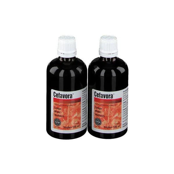 CEFAVORA oral drops 200 ml ginkgo, mistletoe and hawthorn UK
