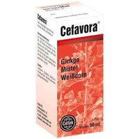 CEFAVORA oral drops 50 ml ginkgo, mistletoe and hawthorn UK