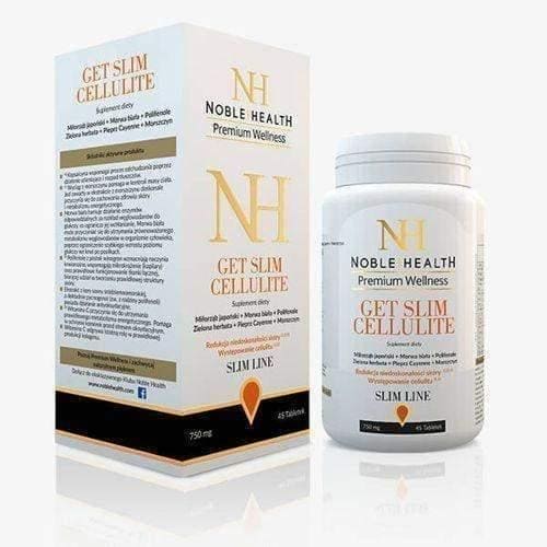 Cellulite removal, Get Slim Cellulite Noble Health x 45 tablets UK