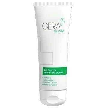 CERA + Solutions Cleansing Gel for acne skin 200ml UK