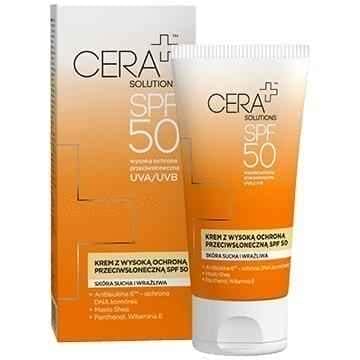CERA + Solutions Cream UVA / UVB SPF50 dry skin and sensitive 50 ml sunscreen, spf 50 sunscreen UK
