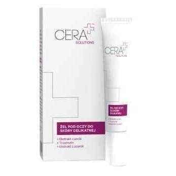 CERA Solutions + eye gel for sensitive skin 15ml UK