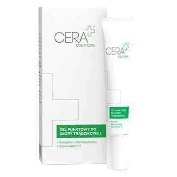 CERA + Solutions gel point for acne skin 15ml UK