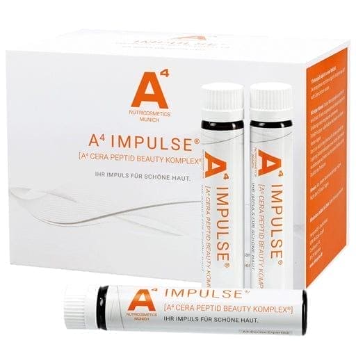 Ceramides and collagen peptides, A4 Impulse ampoules UK