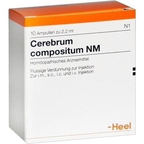 CEREBRUM COMPOSITUM NM ampoules 10 pc dyslexia, depression UK