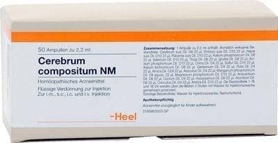CEREBRUM COMPOSITUM NM ampoules 50 pc multiple sclerosis UK