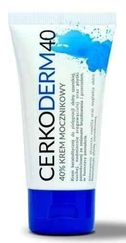 CERKODERM 40 Urea cream 40% 50ml UK