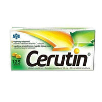 CERUTIN x 125 tablets, rutin supplement, vitamin c supplement, vitamin c tablets UK