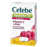 CETEBE Defense Fit vitamin c and zinc lozenges UK