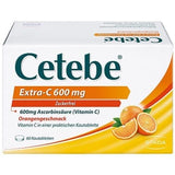 CETEBE Extra- vitamin C 600 mg chewable tablets UK