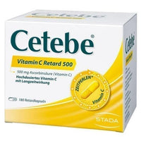 CETEBE vitamin C prolonged release ascorbic acid 500 mg UK