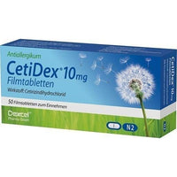 CETIDEX, cetirizine dihydrochloride 10 mg UK