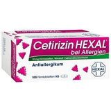 CETIRIZIN HEXAL cetirizine dihydrochloride for allergies UK