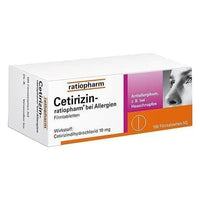 CETIRIZIN ratiopharm for allergy, chronic hives treatment UK