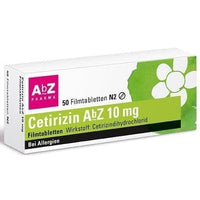 CETIRIZINE AbZ 10 mg cetirizine dihydrochloride UK