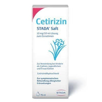 Cetirizine dihydrochloride STADA 10 mg juice UK