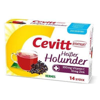 CEVITT immune hot elderberry sugar-free granules, With vitamin C and zinc UK