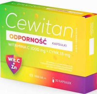 Cewitan Resistance x 30 capsules vitamin C 1000 mg UK