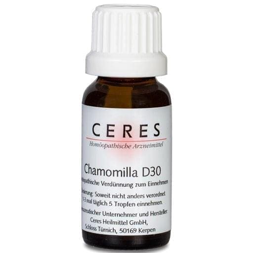 Chamomilla D 30 Dilution, CERES, sensitive nervous system UK