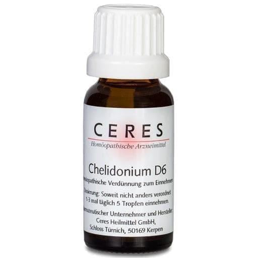 Chelidonium majus, Chelidonium D 6 Dilution, CERES UK