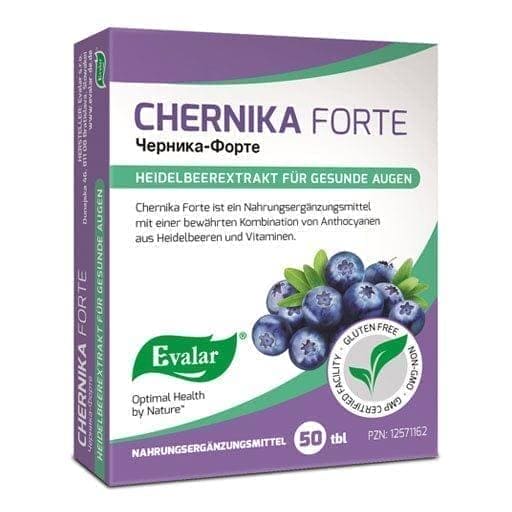 CHERNIKA Forte, blueberry extract for eyes, anthocyanins, anthocyanin UK