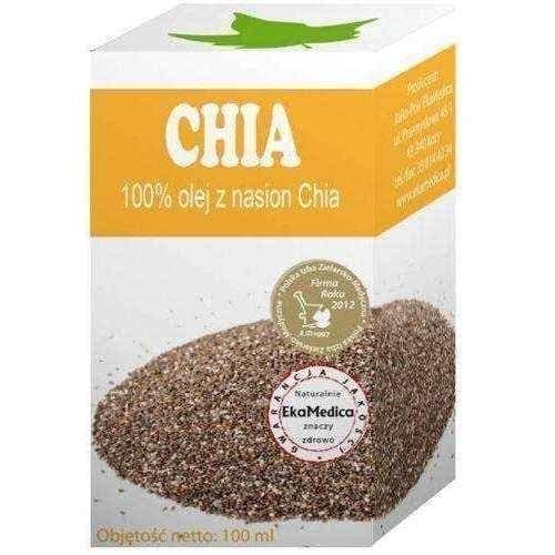 CHIA 100% Chia Seed Oil x 100ml UK