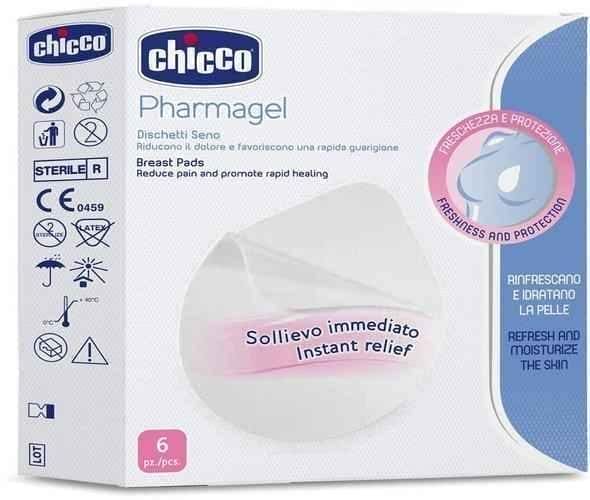 Chicco Pharmagel Plasters to protect the breasts x 6 pieces UK