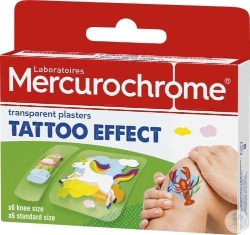 CHILDREN'S PLASTER Emotions Tattoo Effect 2 sizes megapl 16 pcs UK