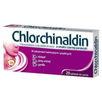 CHLORCHINALDIN currant x 20 lozenges, home remedies for sore throat UK