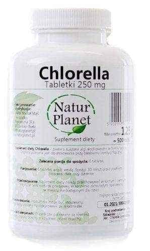 Chlorella Natur Planet x 500 tablets UK