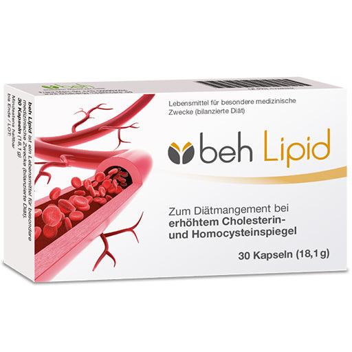 Cholesterol, homocysteine levels, BEH lipid capsules UK