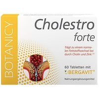 CHOLESTRO forte with BERGAVIT, citrus fruit “bergamot”, support homocysteine, fat metabolism UK