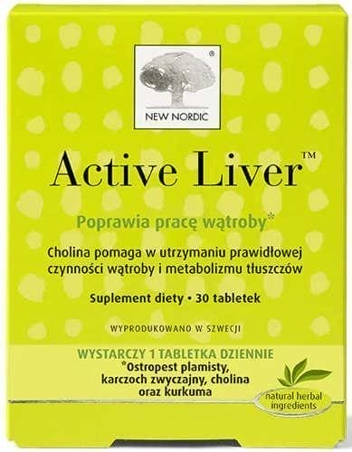 Choline, milk thistle, artichoke, and turmeric, Active Liver UK