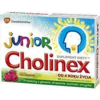 Cholinex Junior x 16 lozenges relieves pain and inflammation of the throat UK