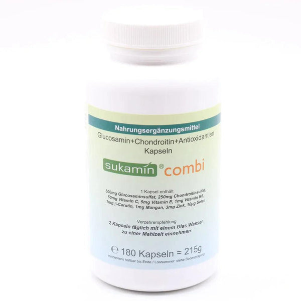 chondroitin, Glucosamine sulfate, SUKAMIN combi UK