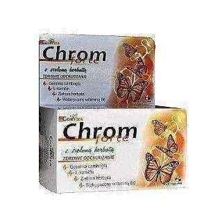 Chrome forte of green tea x 30 capsules, fast weight loss UK