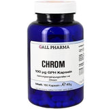 Chromium supplement 100 µg GPH Capsules UK