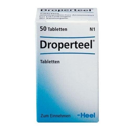 Chronic bronchitis, DROPERTEEL tablets 50 pcs UK