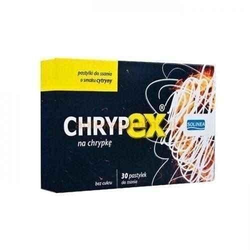 CHRYPEX x 30 lozenges with lemon flavor UK