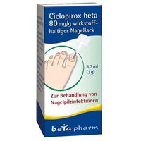 CICLOPIROX beta, nail polish, fungal nail treatment UK