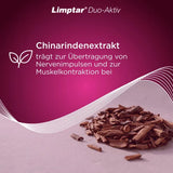 cinchona bark extract and 300 mg magnesium, LIMPTAR Duo-Active Tablets 30 pcs