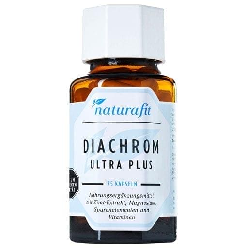 Cinnamon, magnesium, vitamins, NATURAFIT Diachrom Ultra Plus capsules UK