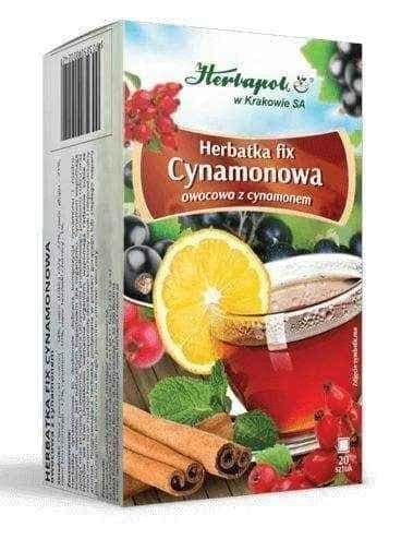Cinnamon tea fix, black currant x 20 sachets UK