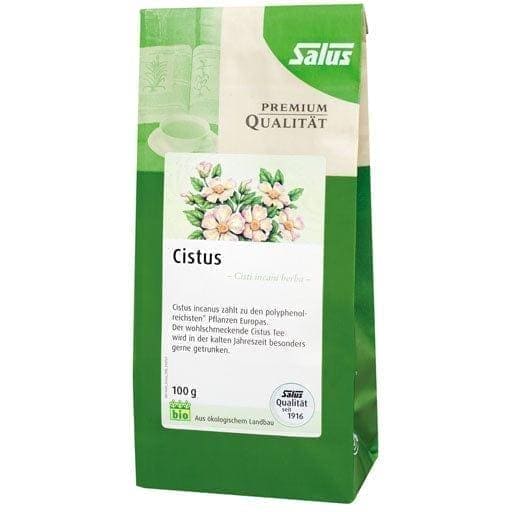 CISTUS HERBAL TEA Organic Salus, cistus incanus, cistus plant UK