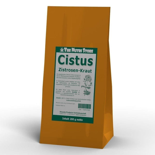 Cistus rock rose herb, Cistus incanus, cistus incanus tea, Mediterranean UK