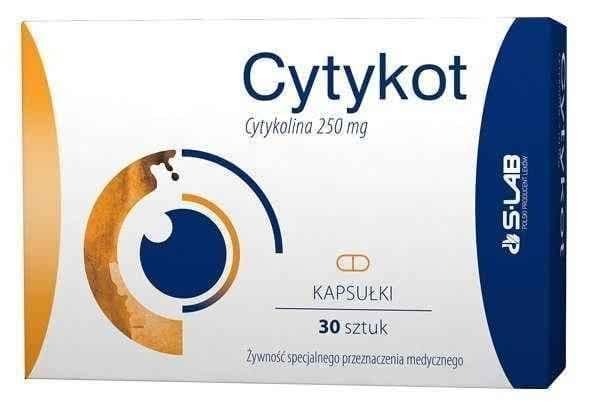 Citicoline and vitamin B2 (riboflavin), Cytykot UK
