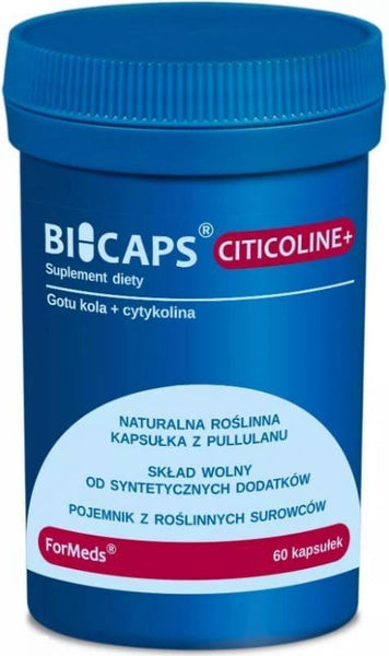 CITICOLINE,+ Gotu Kola, ForMeds BICAPS UK