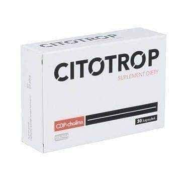 Citotrop x 30 capsules, cdp-choline UK