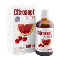 Citrosept Forte Acerola drops 100ml, Boost immune system UK